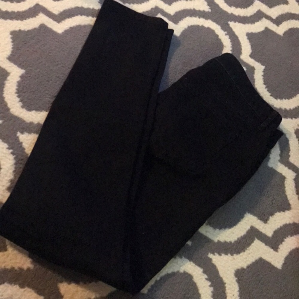 Black rockstar jeans